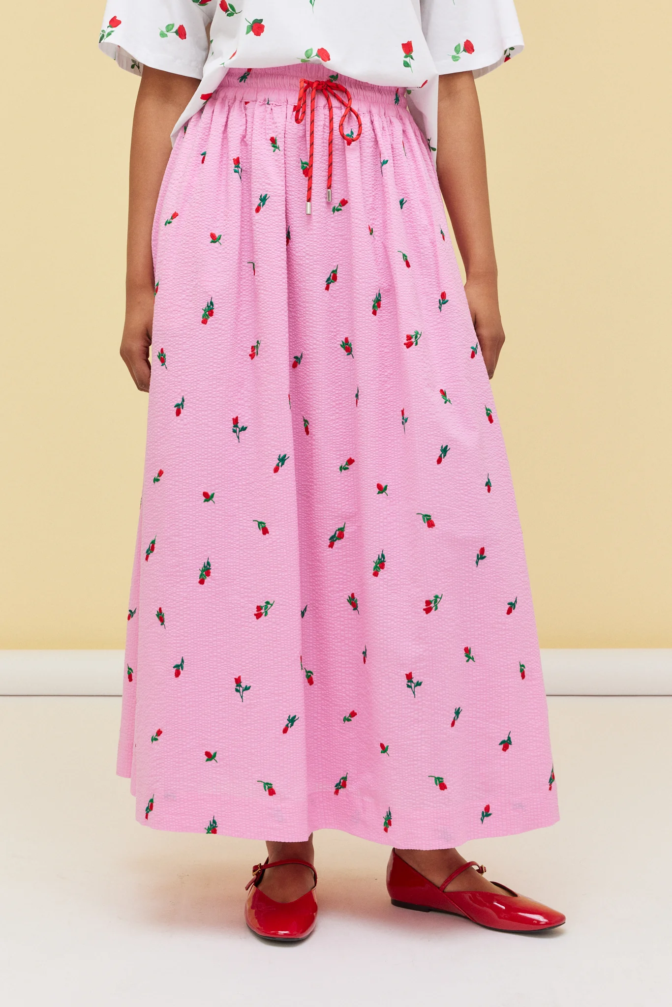 DOLCE SKIRT - ROSES - Hercitys