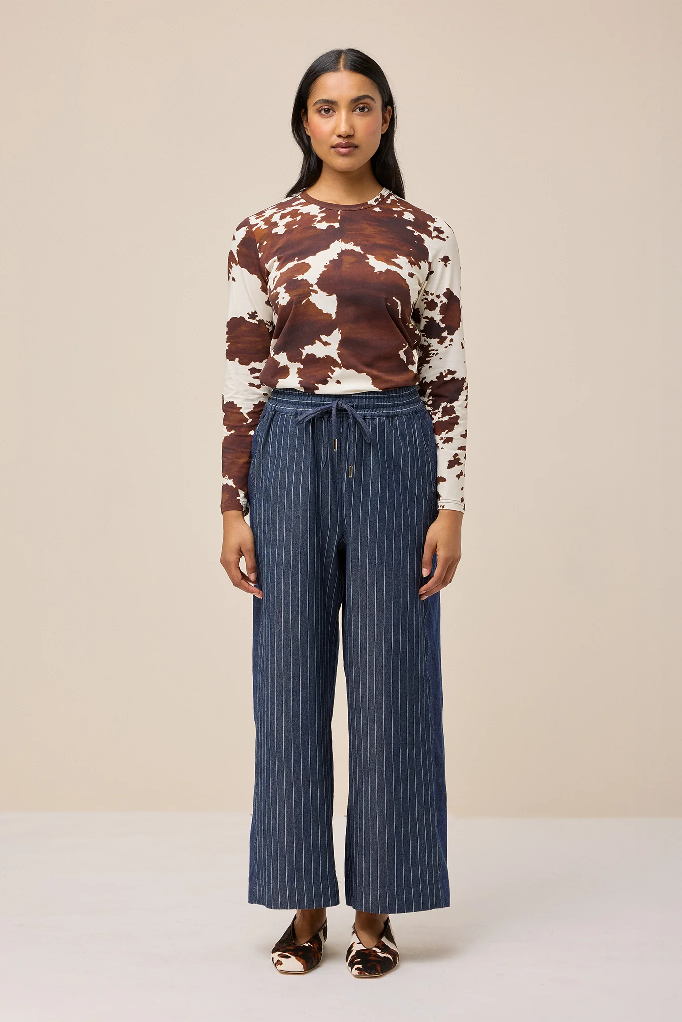 WAVE PANT - DENIM PATCHWORK - Hercitys