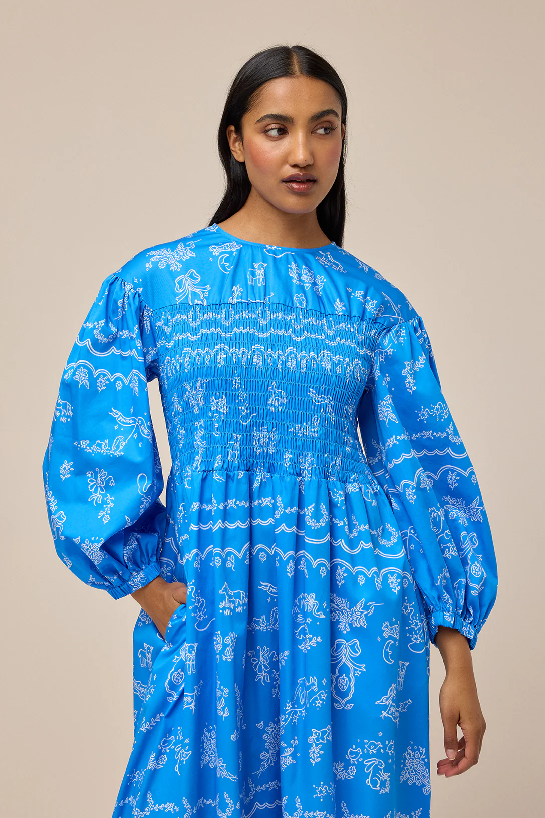 FABLE DRESS - TOILE DE JOUY - Hercitys