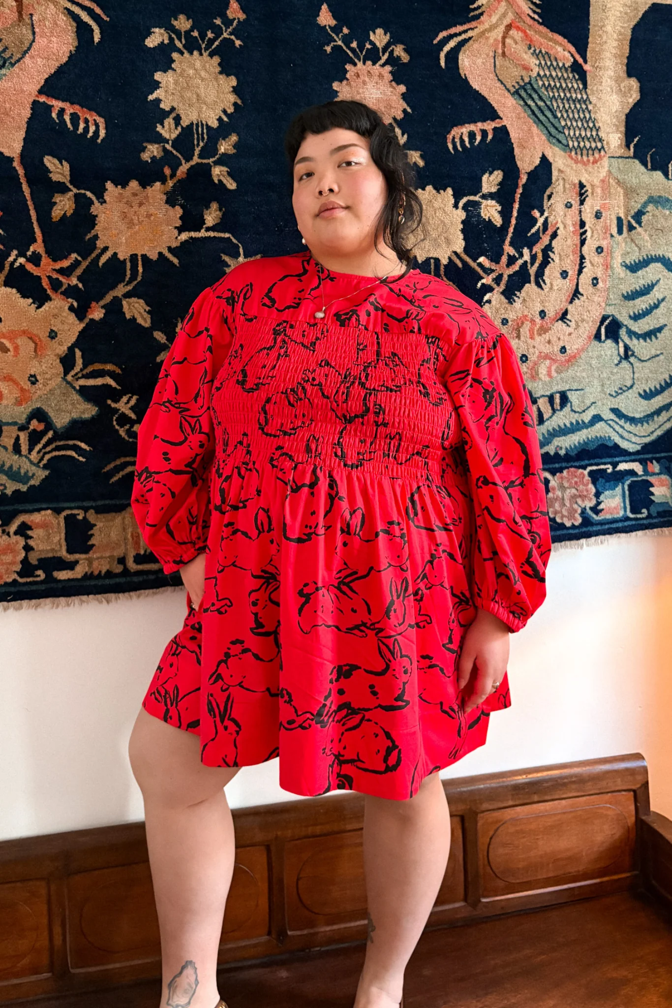 FABLE MINI DRESS - BUNNY - Hercitys