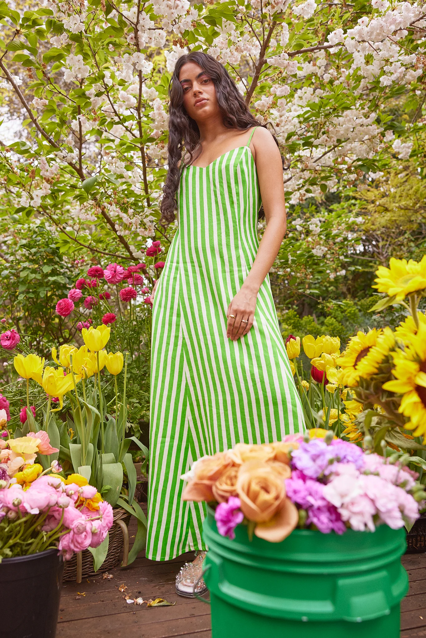 BLOOM DRESS - FLORAL WRAP - Hercitys