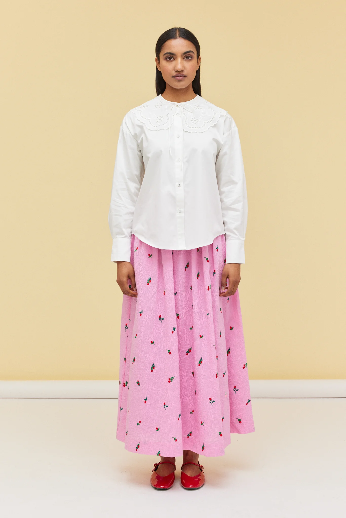 REMOVABLE COLLAR BUTTON UP - DOILY - Hercitys