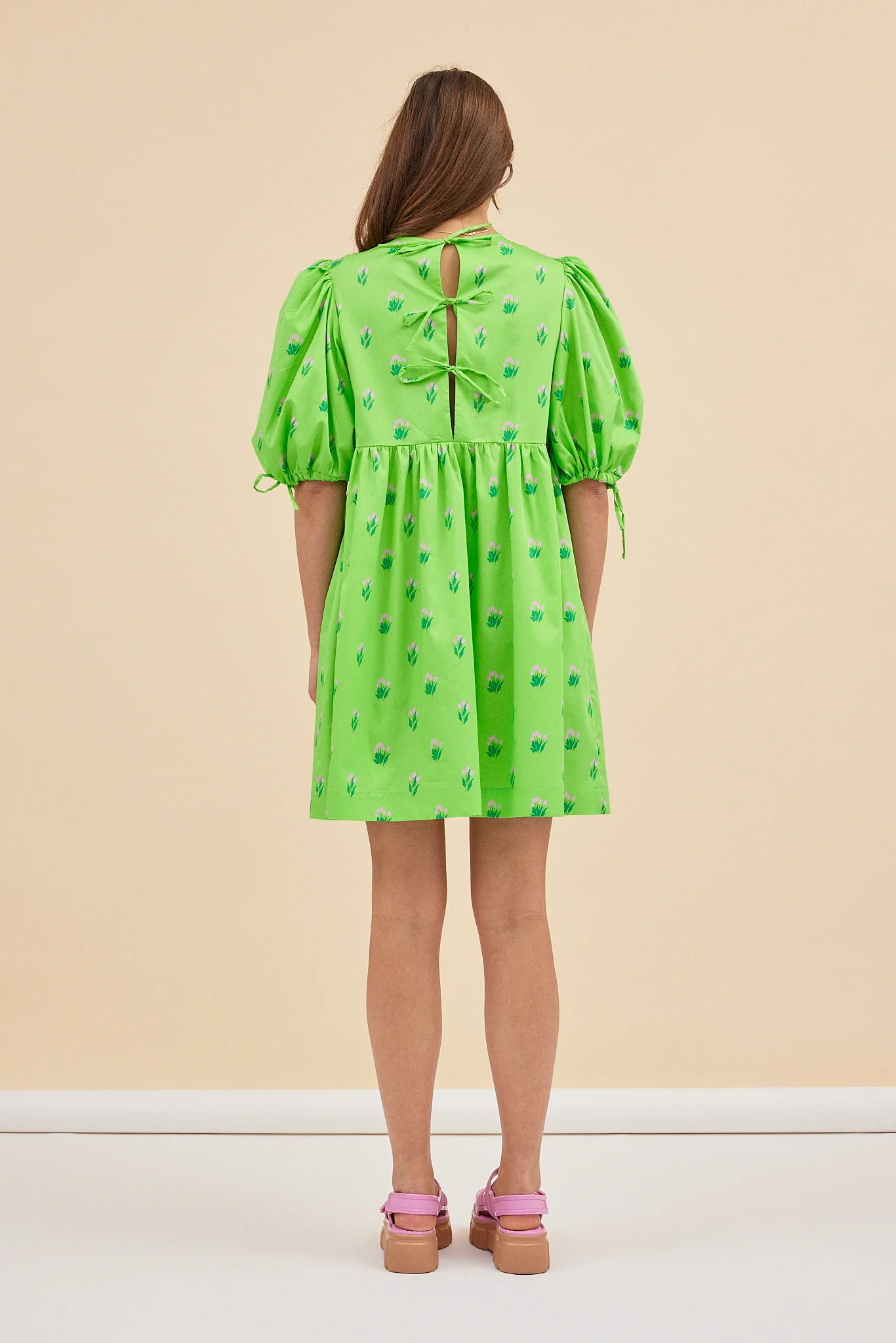 ROSSO DRESS - KERMIT TULIP - Hercitys