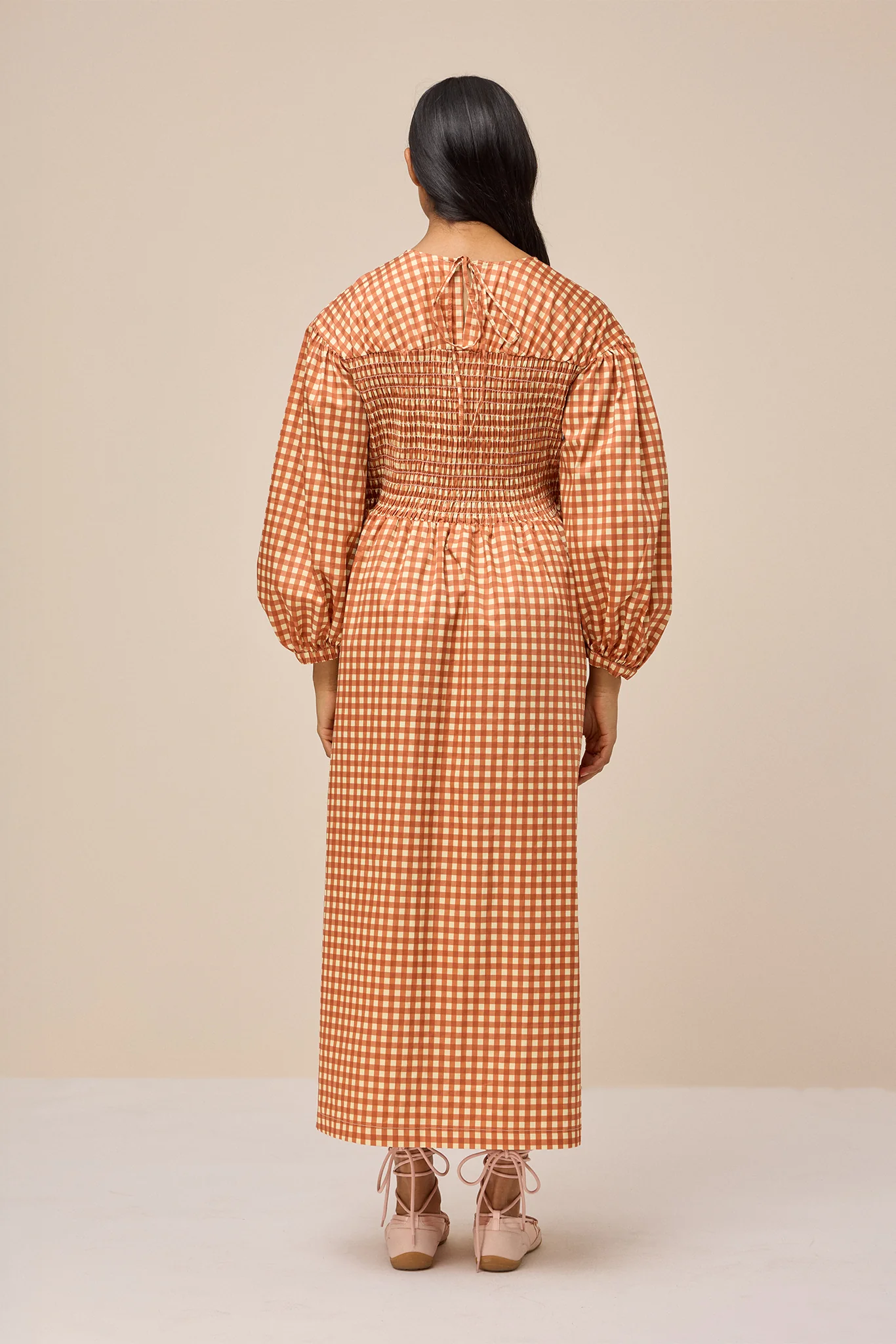 FABLE DRESS - HAYBELL GINGHAM - Hercitys