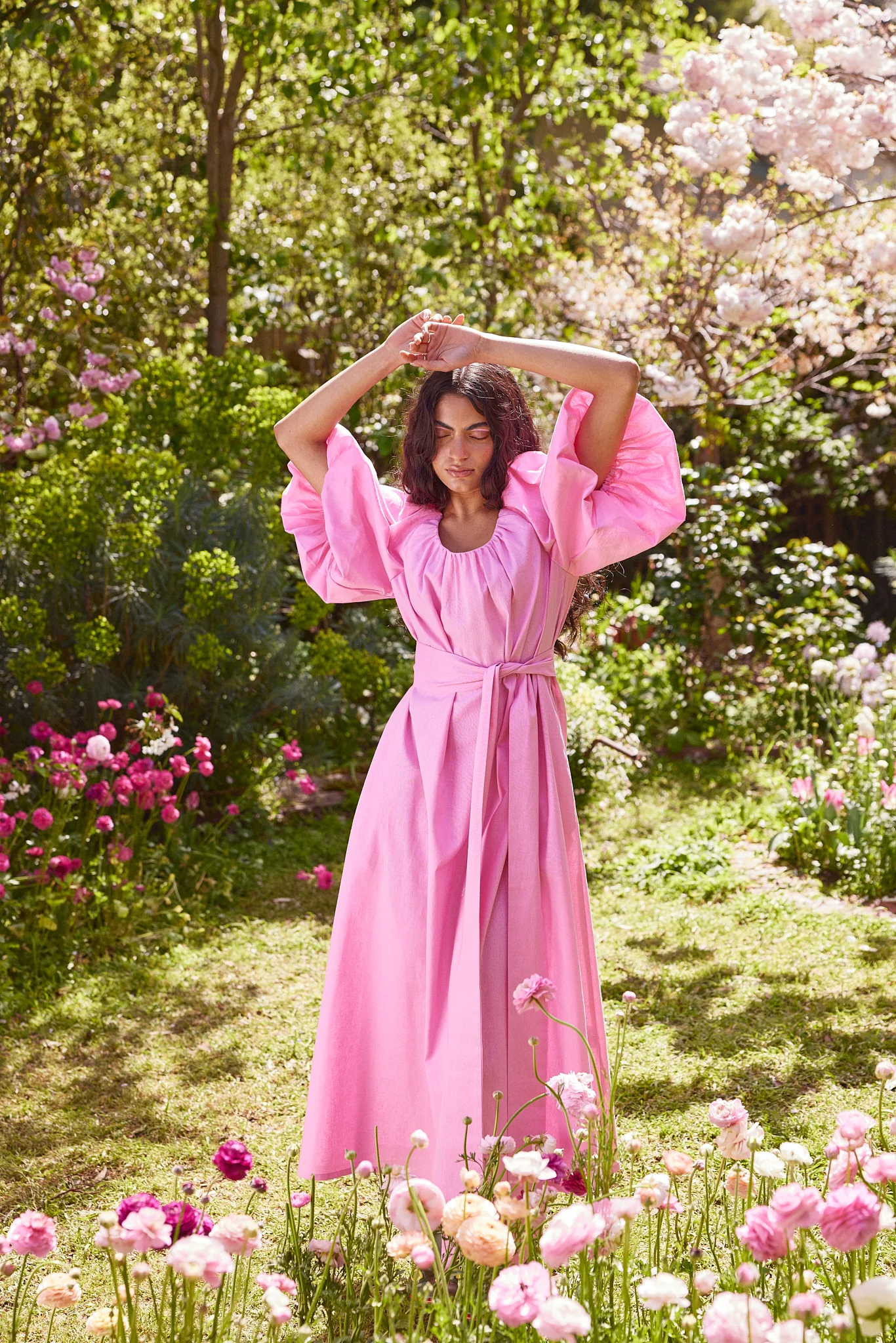 PETRINA DRESS - PEONY - Hercitys