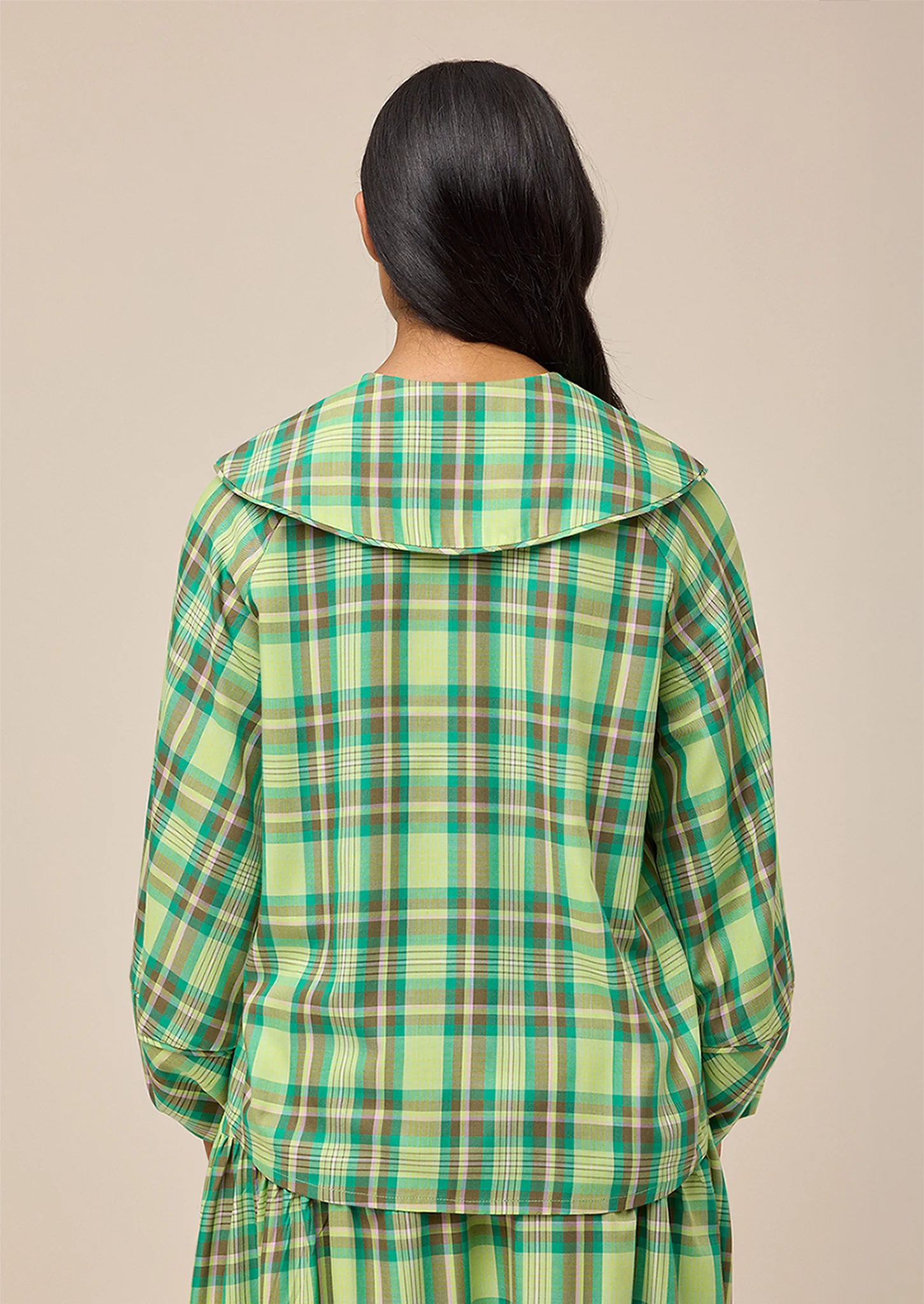 LULLABY BLOUSE - PICNIC PLAID - Hercitys