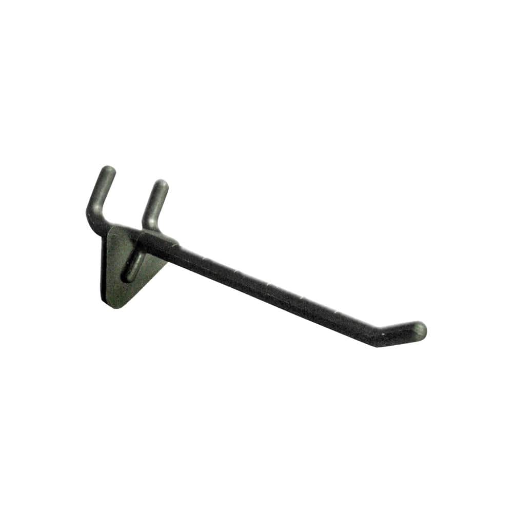 4 in. Black Glass Filled Nylon Hook (Pack of 50) - Hercitys