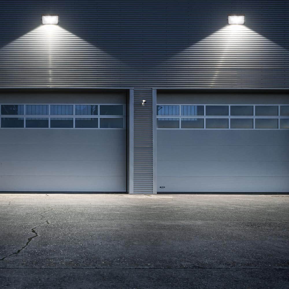 4PCs LED Wall Pack Lights 100-Watt Gray integrated LED 10800 LM Security Lighting Fixture Wall Pack Light - Hercitys