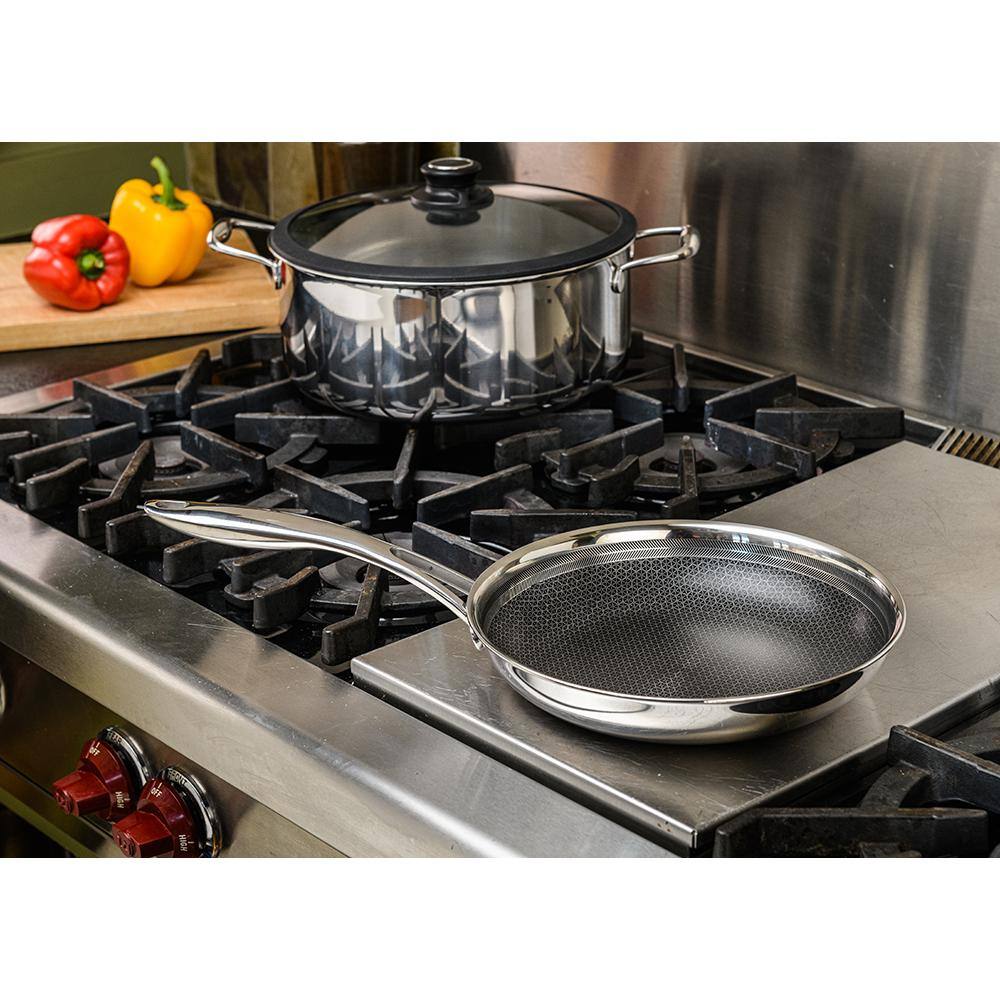 12.5 in. Hybrid Quick Release Frying Pan - Hercitys