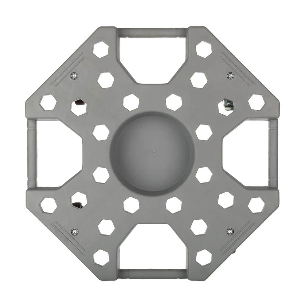 300 lbs. Capacity Wheel Dolly Tire Rack with Swiveling Casters – Rolling Tire Storage Rack for Up to 4 Tires - Hercitys