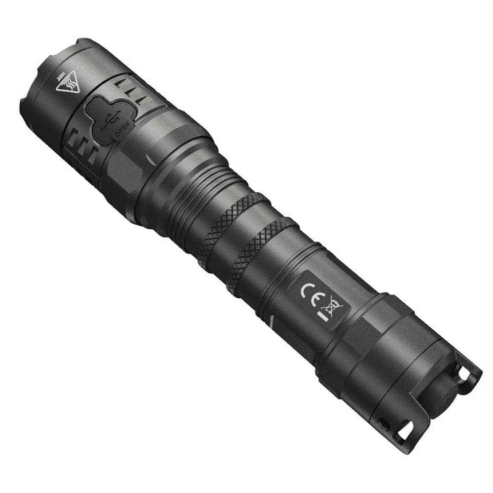 3000 Lumens USB-C Rechargeable Tactical LED Flashlight - Hercitys