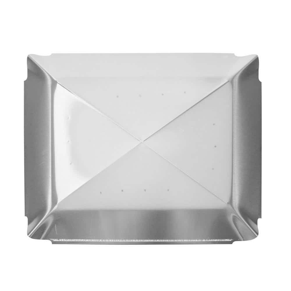 13 in. x 9 in. Bolt-On Single Flue Chimney Cap in Stainless Steel - Hercitys