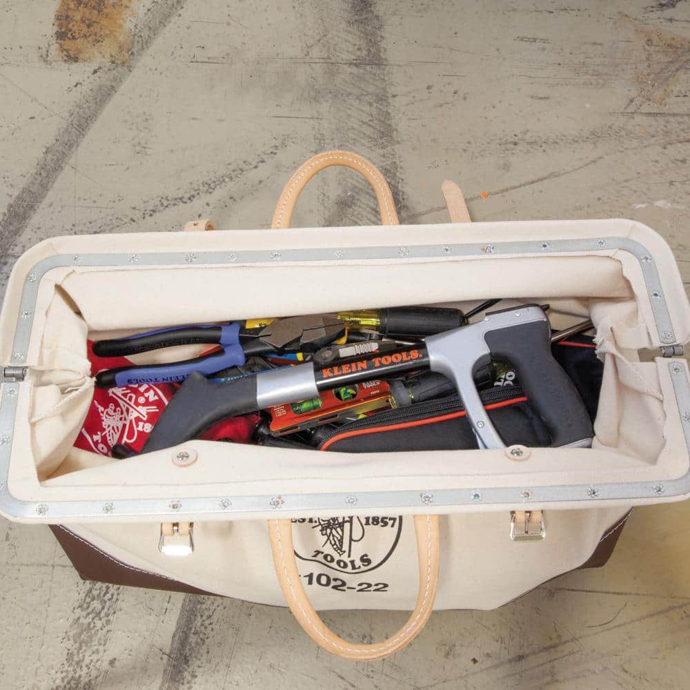 22 in. Canvas Tool Bag - Hercitys