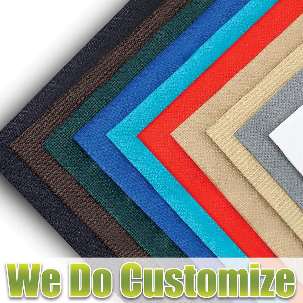 10 ft. x 10 ft. Grey Pergola Cover Replacement Sun Shade Canopy Commercial Grade 260 GSM Cloth for Outdoor Patio TMS - Hercitys