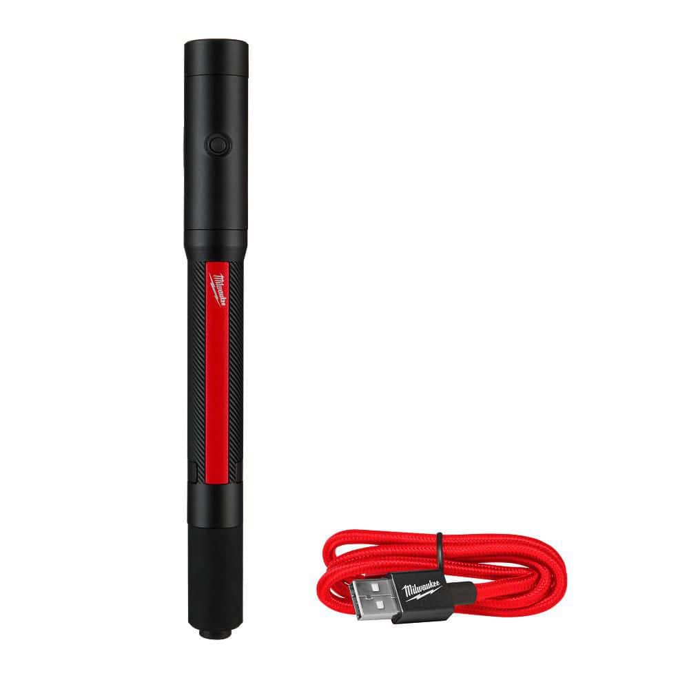 250 Lumens Internal Rechargeable Penlight with Laser - Hercitys