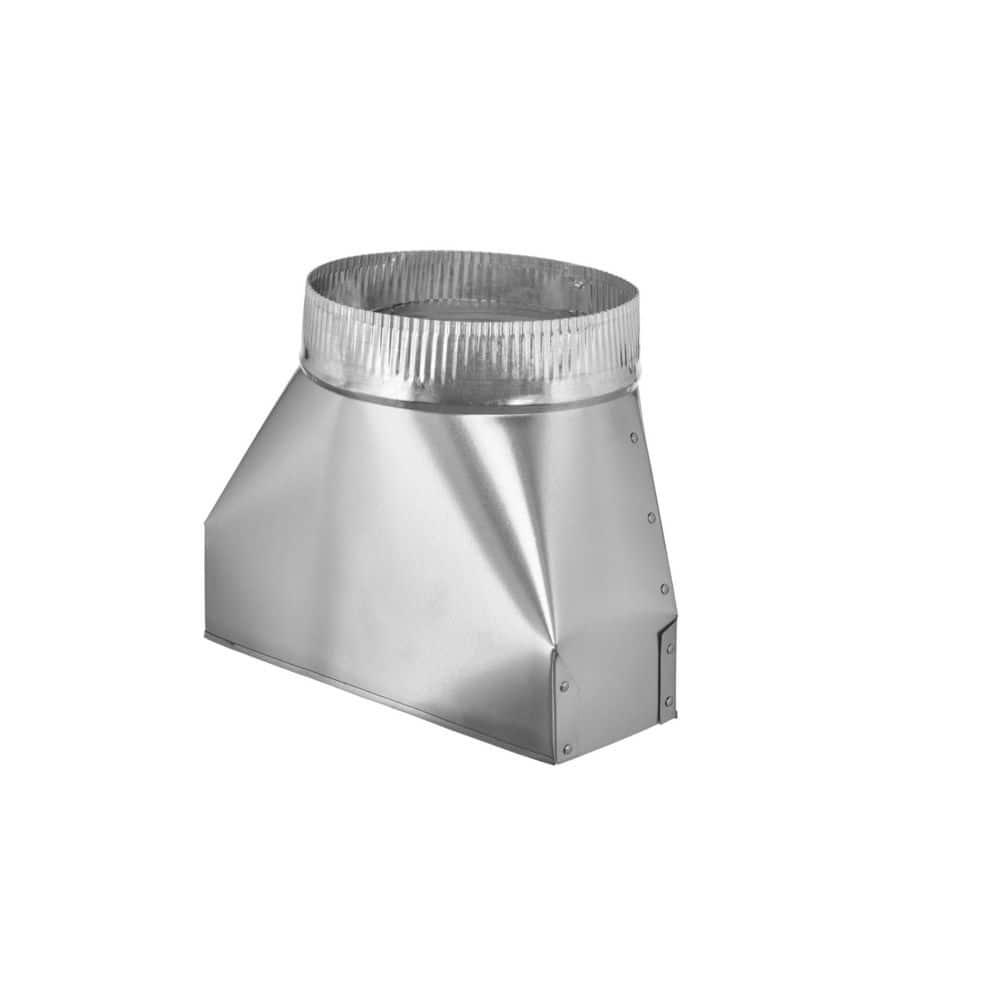 3-1/4 in. x 10 in. x 7 in. Hood Transition Fan Boot - Hercitys
