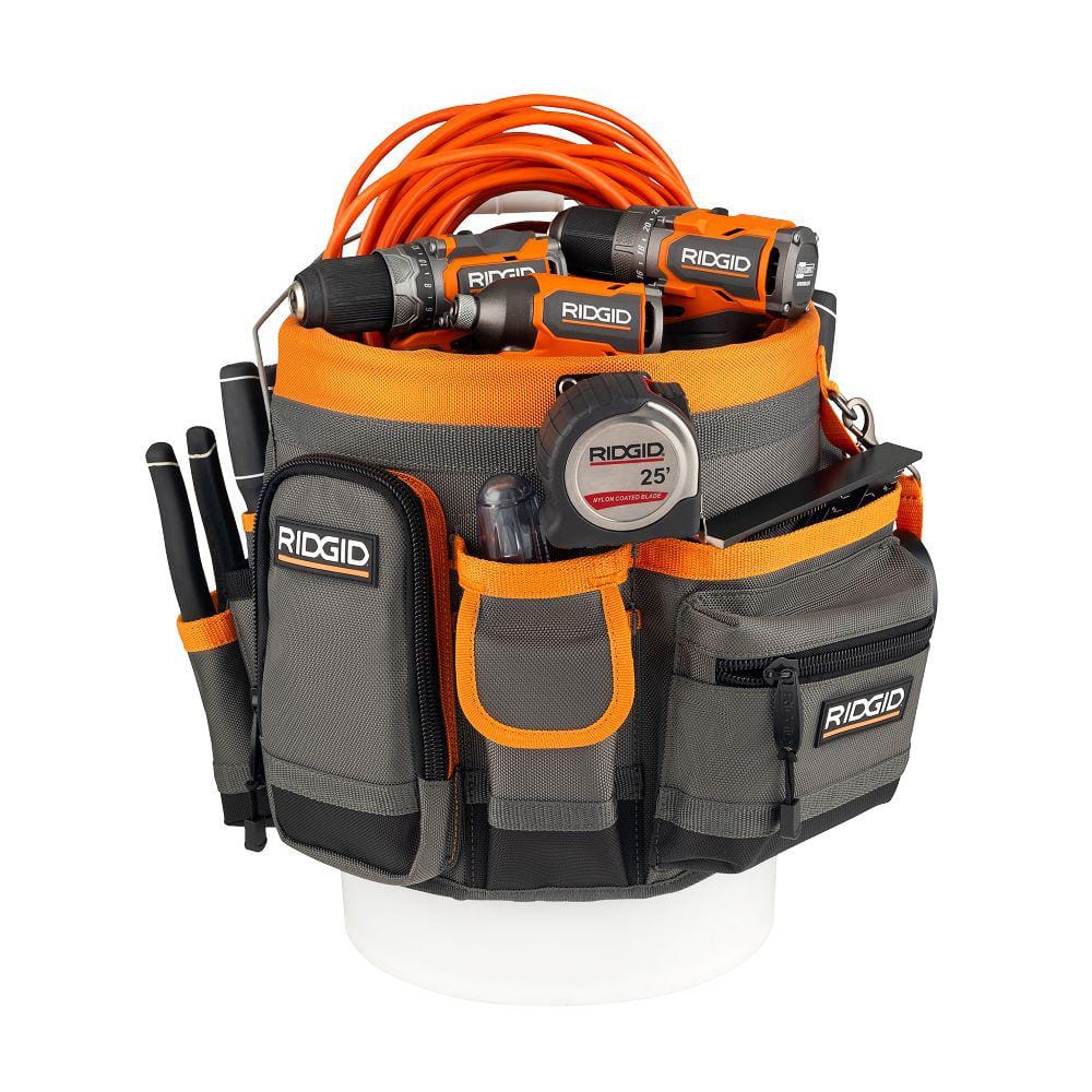 30 in. 35 Pocket Professional Grade Tool Bucket Bag - Hercitys