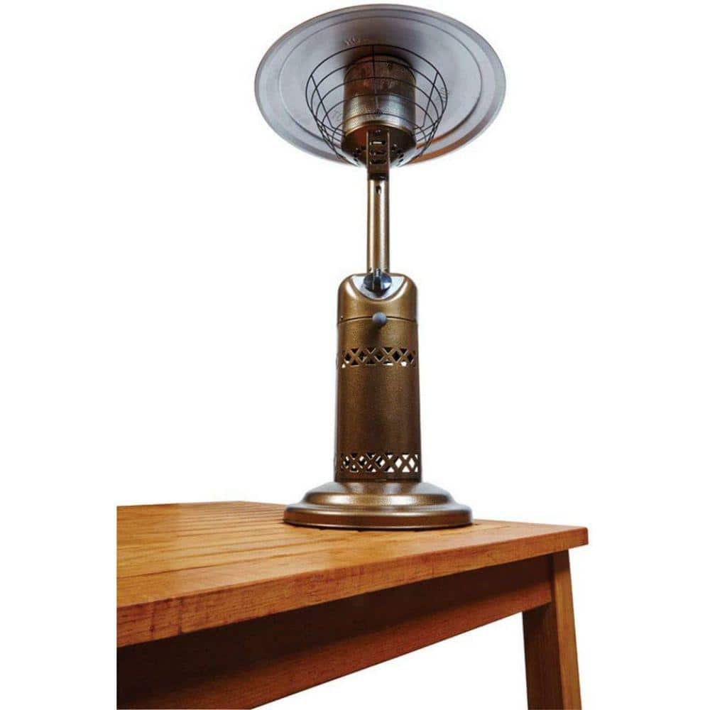 10,000 BTU Tabletop Propane Steel Patio Heater - Hercitys