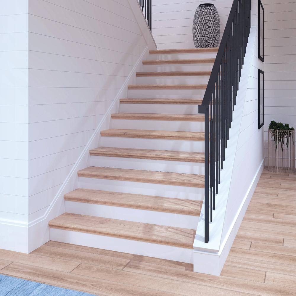 0.375 in. x 7.5 in. x 42 in. Laminate Sterling Oak Riser - Hercitys