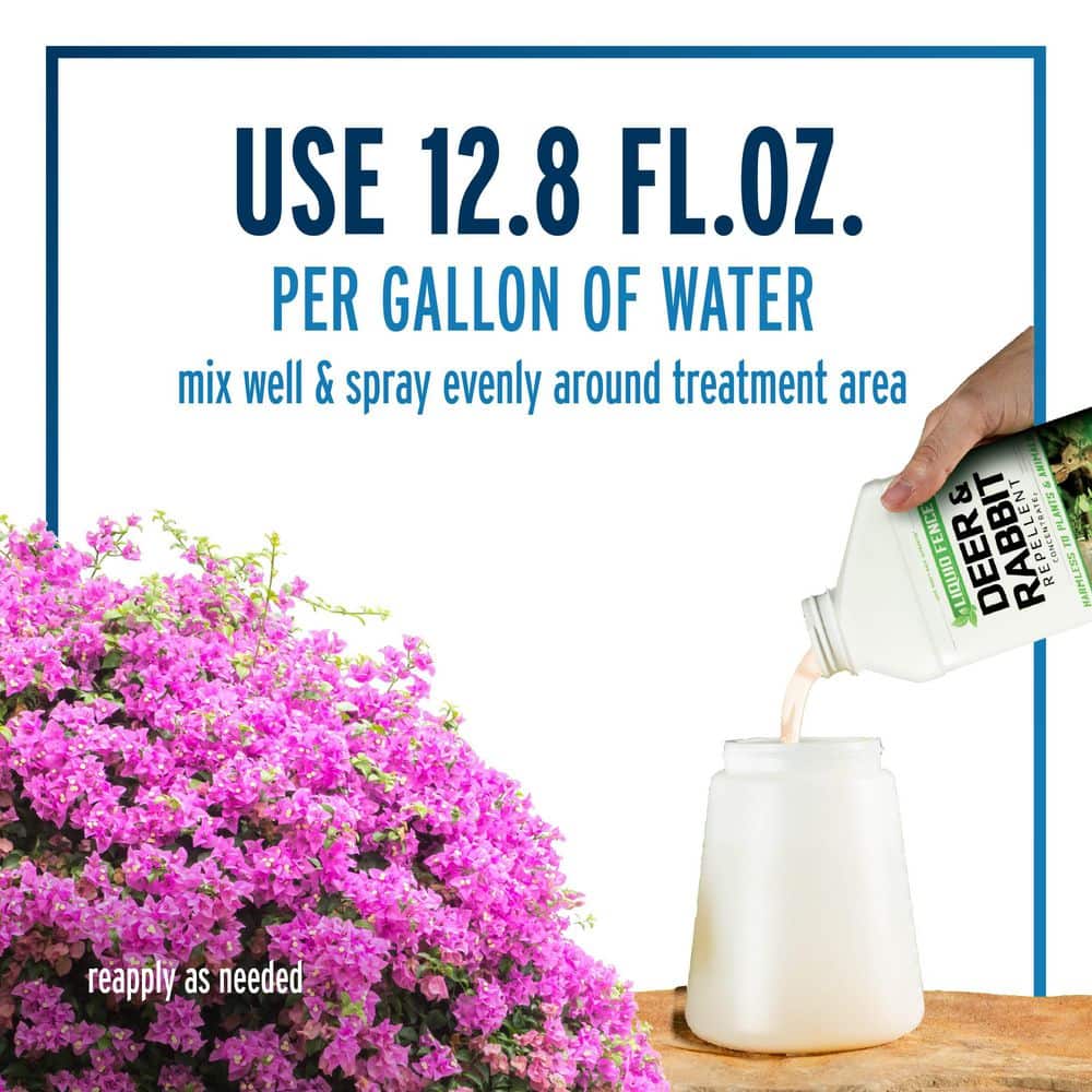 40 Oz. Deer And Rabbit Repellent Concentrate - Hercitys