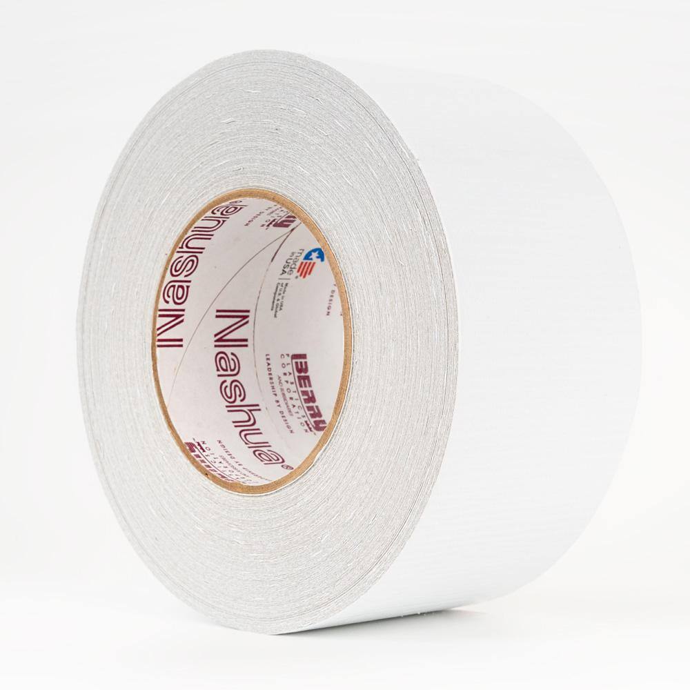 2.83 in. x 60.1 yds. 398 All-Weather HVAC Duct Tape in White - Hercitys