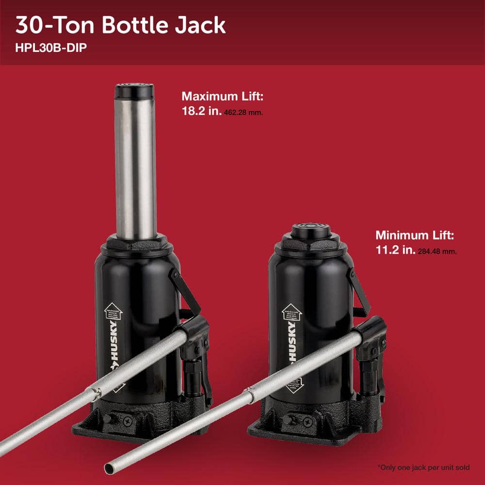 30-Ton Bottle Car Jack - Hercitys