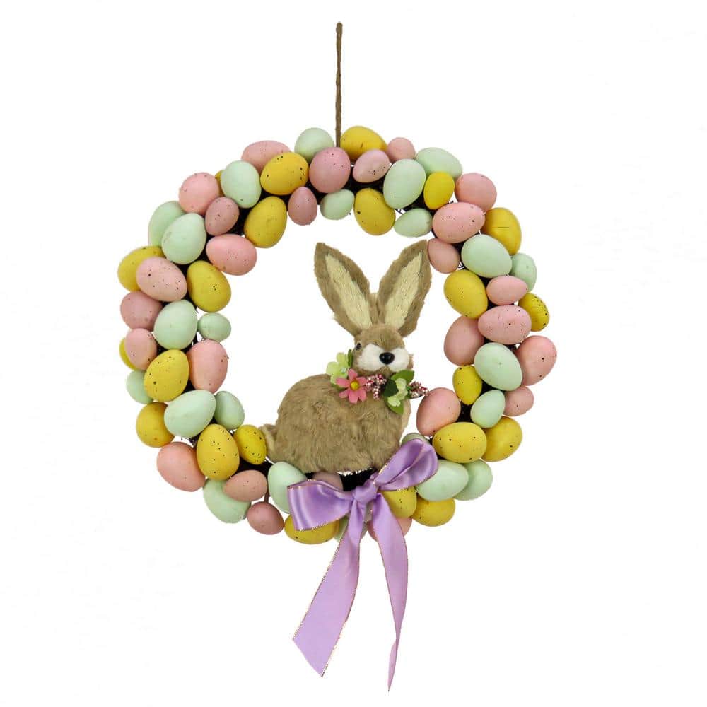 16 ” Egg Wreath with Bunny Center - Hercitys