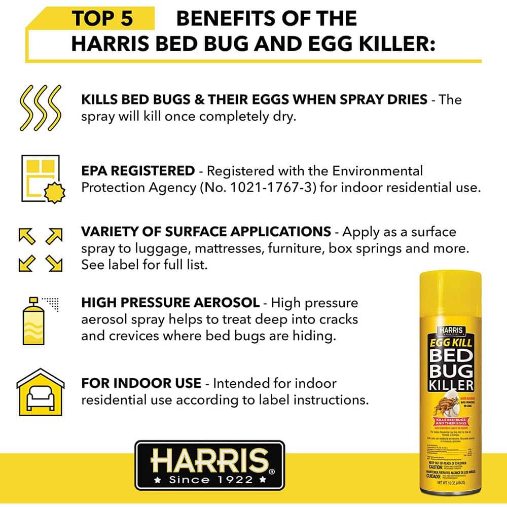 16 oz. Egg Kill Bed Bug Killer (3-Pack) - Hercitys