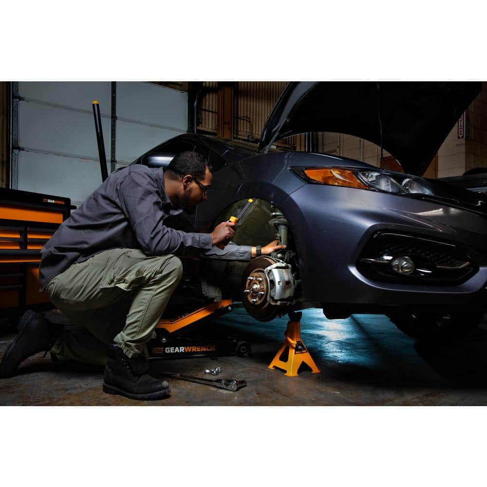 10-1/2 in. 400 Lumen Lithium-Ion USB-C Rechargeable Automotive Flex-Head Light with Magnetic Clamping Base - Hercitys