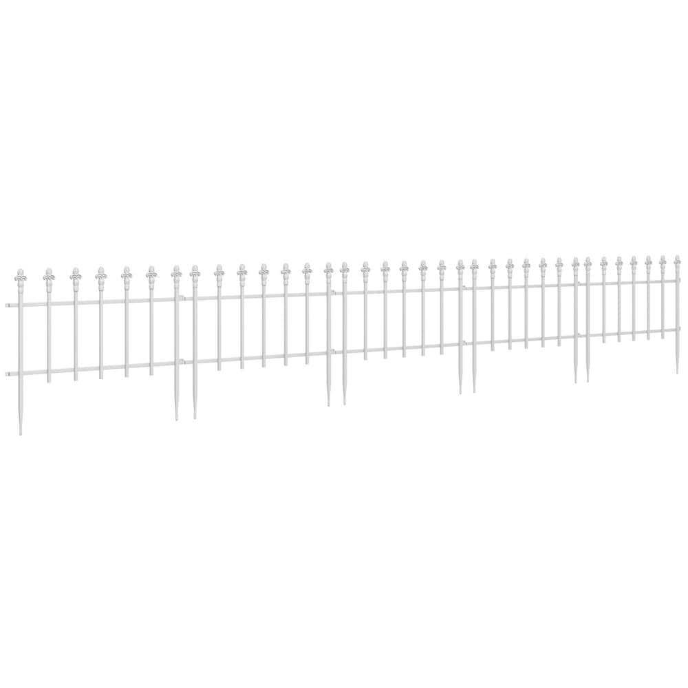 17.25 in. Steel Garden Fence - Hercitys