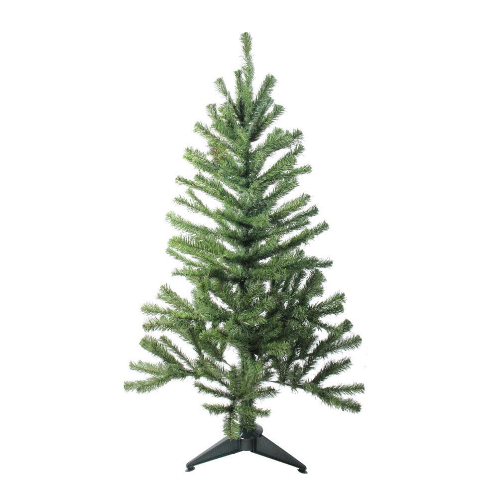 4 ft. Canadian Pine Unlit Artificial Christmas Tree - Hercitys