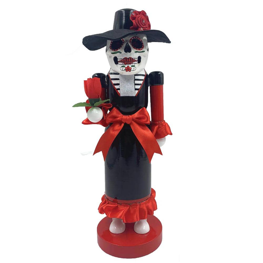 14 in. Lady Day of the Dead Nutcracker - Hercitys