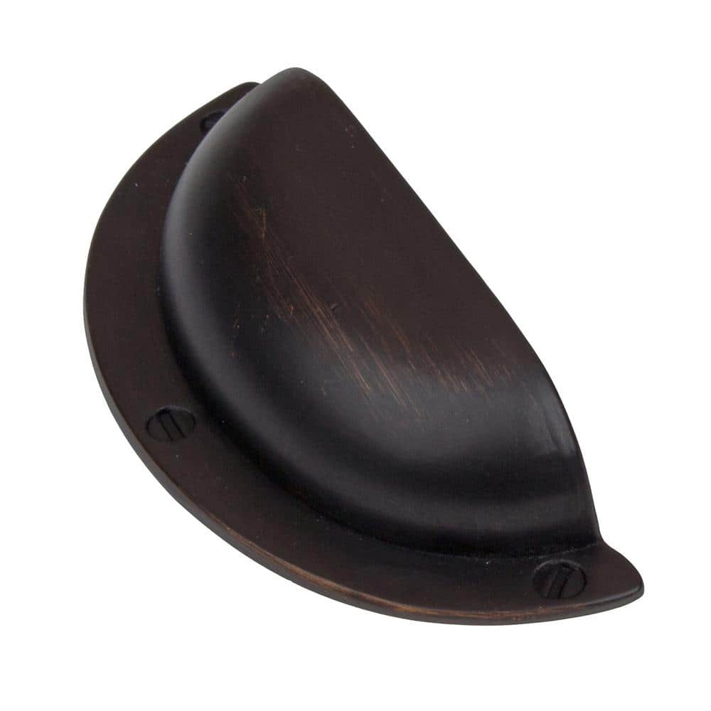 2-1/2 in. Center-to-Center Oil Rubbed Bronze Bin Cabinet Pull (10-Pack) - Hercitys