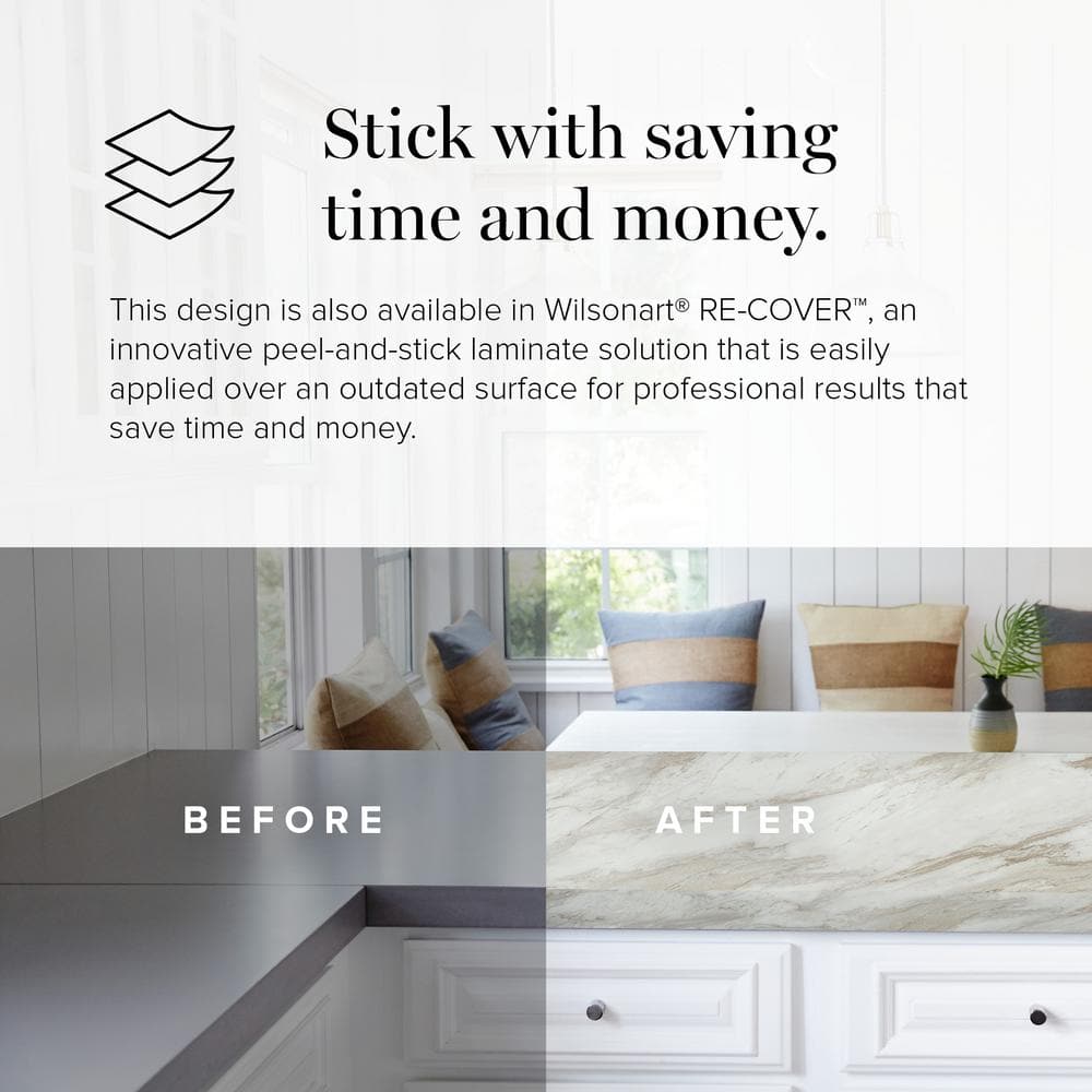 5 ft. x 12 ft. Laminate Sheet in Drama Marble with Premium Textured Gloss Finish - Hercitys