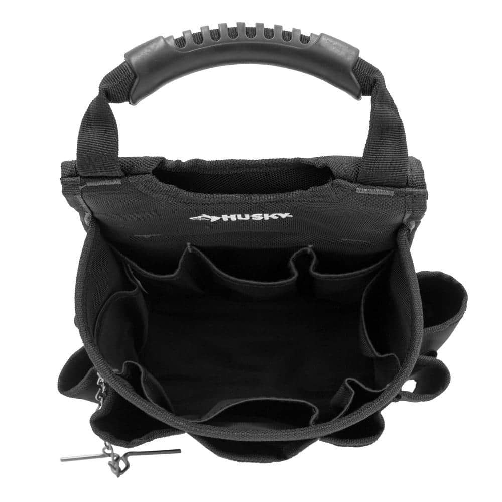 13-Pocket Black Utility Tool Pouch - Hercitys