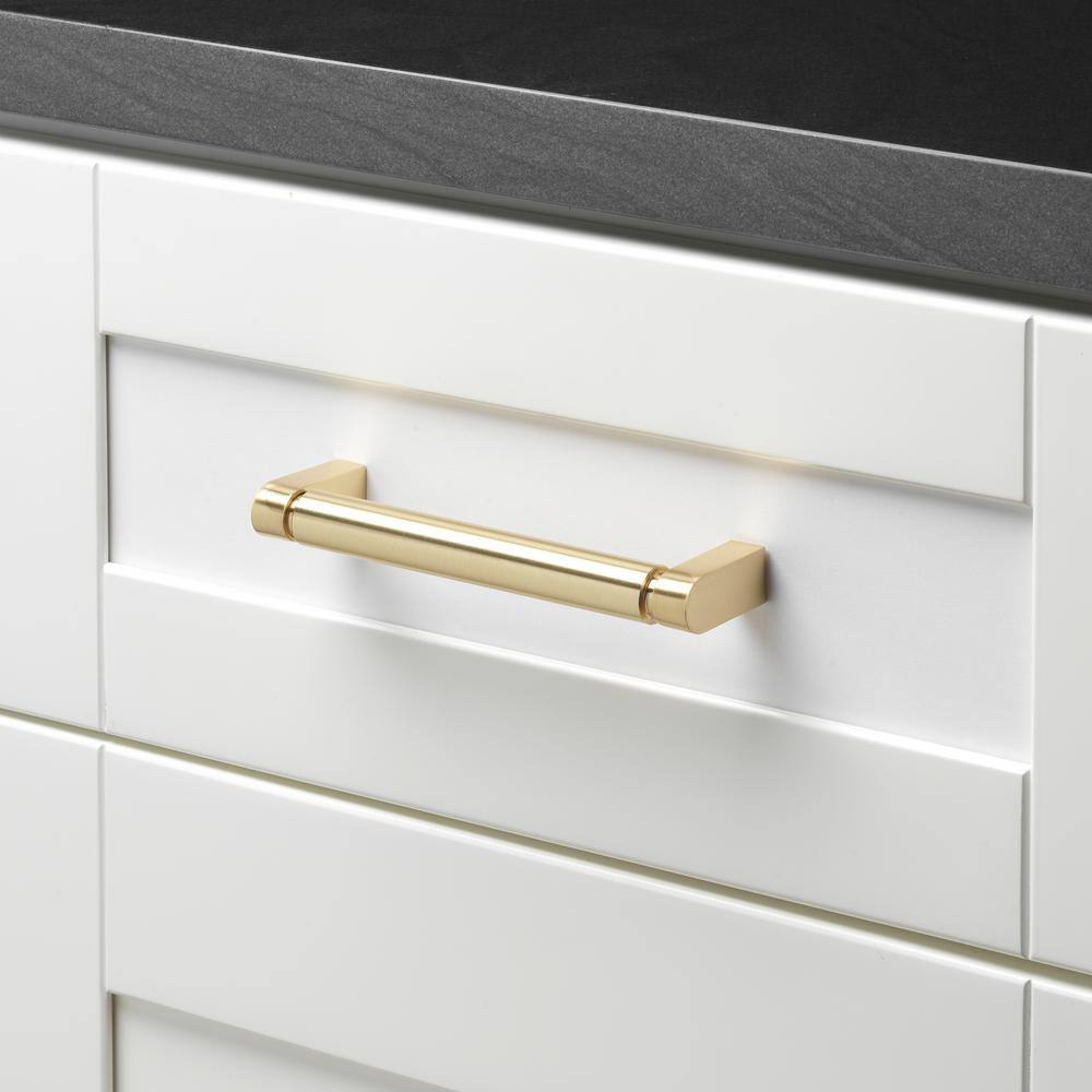 5-1/16 in. Center to Center Champagne Gold Smooth Bar Pull – 4787-128-CHPG - Hercitys