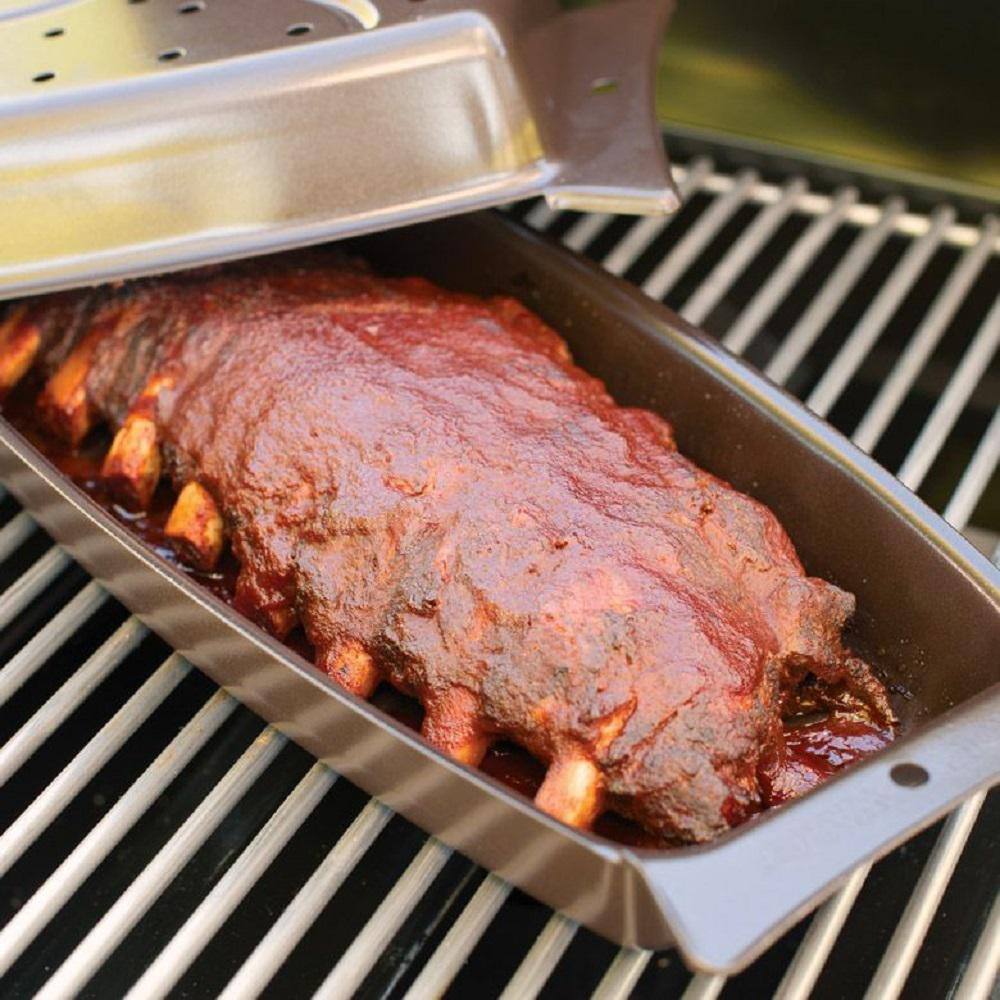 365 Grilling 6.13 in. Steel Nonstick Multi Cooker in Black - Hercitys