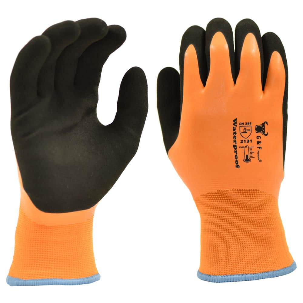1628 XL 100% Waterproof Winter Gloves for Outdoor Cold Weather - Hercitys