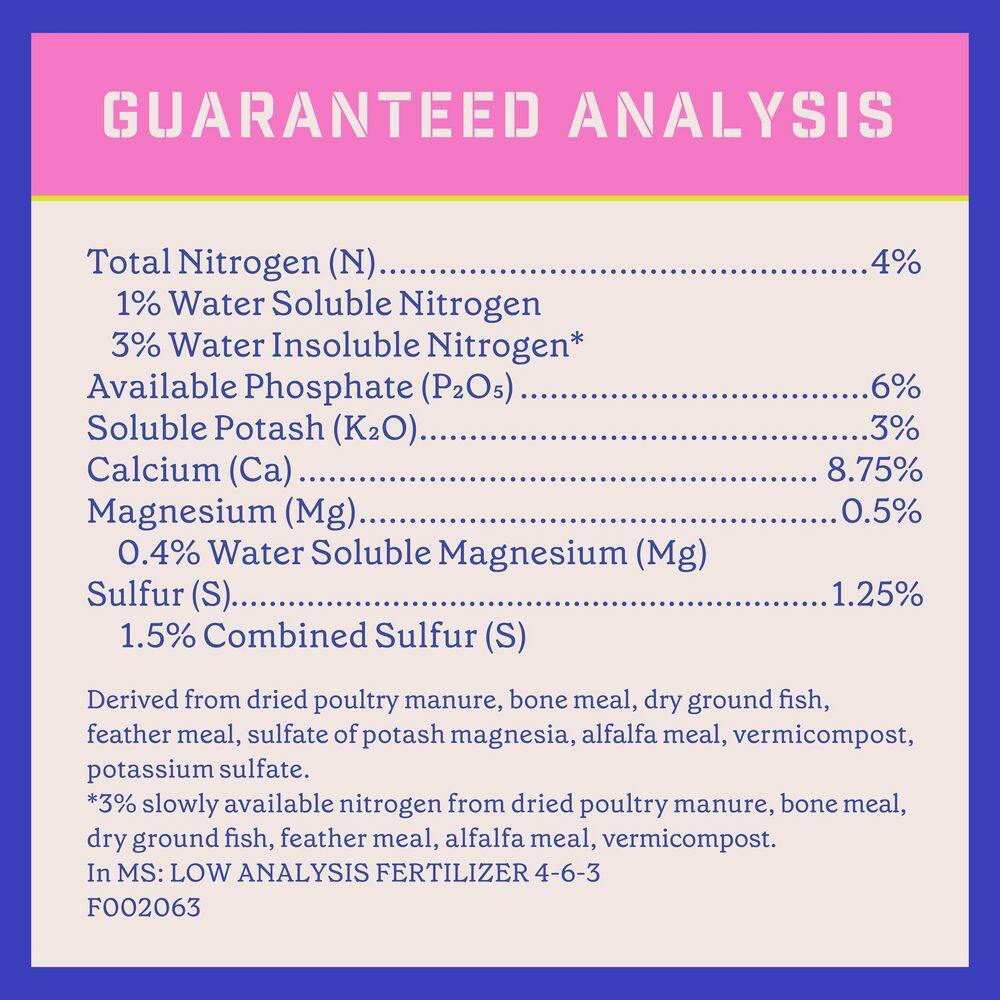 4 lbs. Rejuvenate Rose and Flower Plant Food 4-6-3 - Hercitys