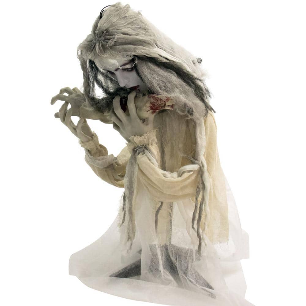 40 in. Touch Activated Animatronic Bride - Hercitys