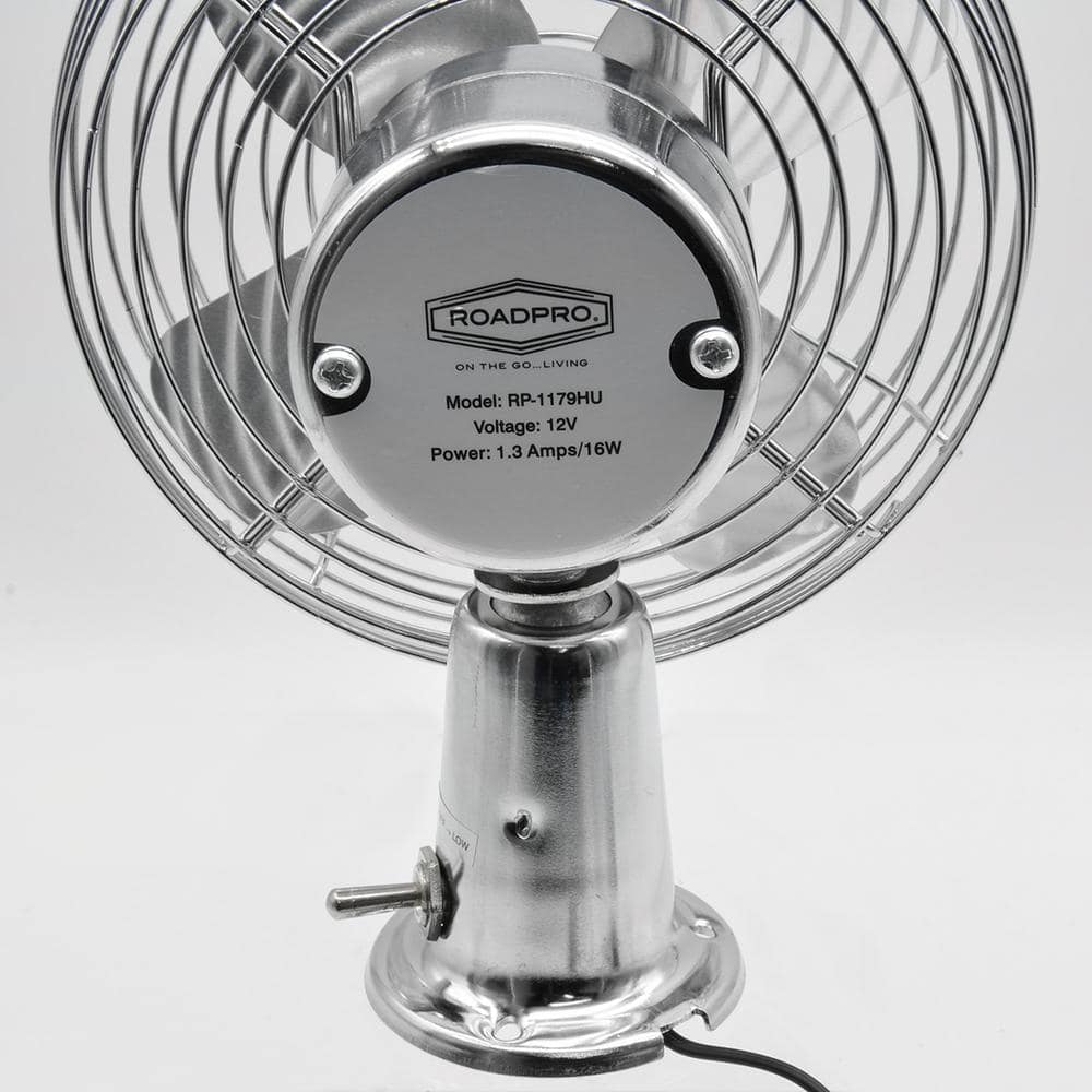 12-Volt Heavy-Duty Metal Fan - Hercitys