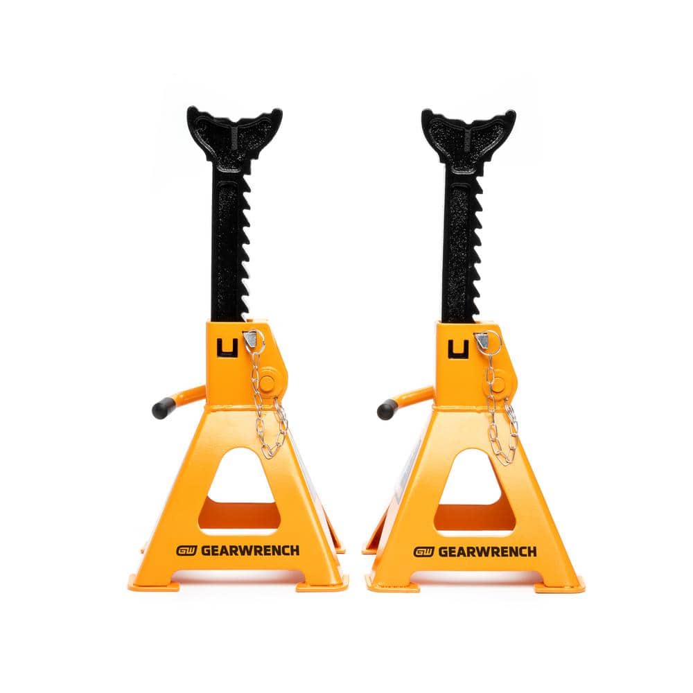 2-Ton Ratcheting Jack Stands (2-Piece) - Hercitys