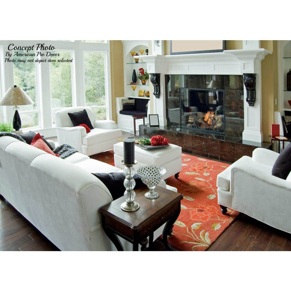 4 in. x 4-7/8 in. Unfinished Solid Hardwood Round Bun Foot - Hercitys