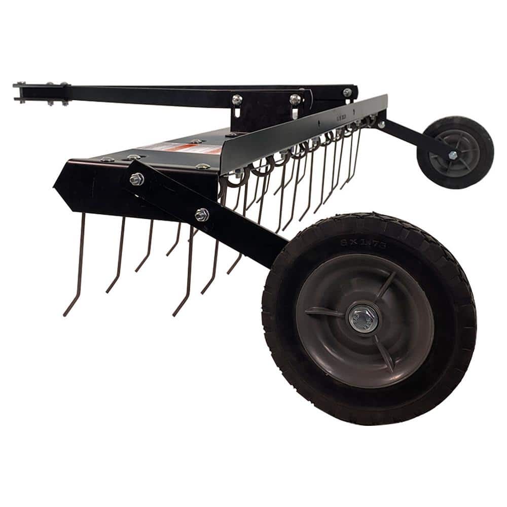 48 in. Tow-Behind Dethatcher for Lawn Tractors and Zero-Turn Mowers - Hercitys