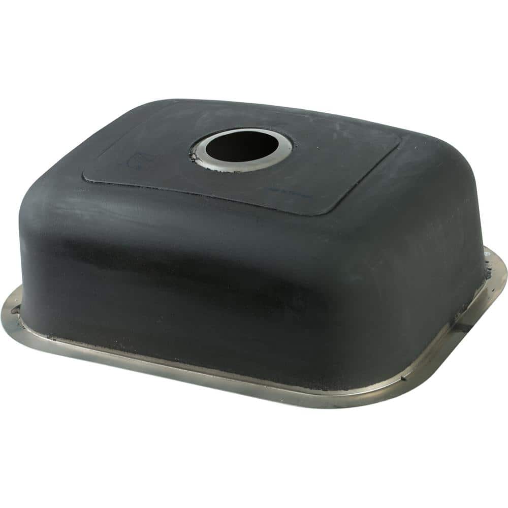 23 in. Undermount Single Bowl 18 Gauge Stainless Steel Kitchen Sink - Hercitys