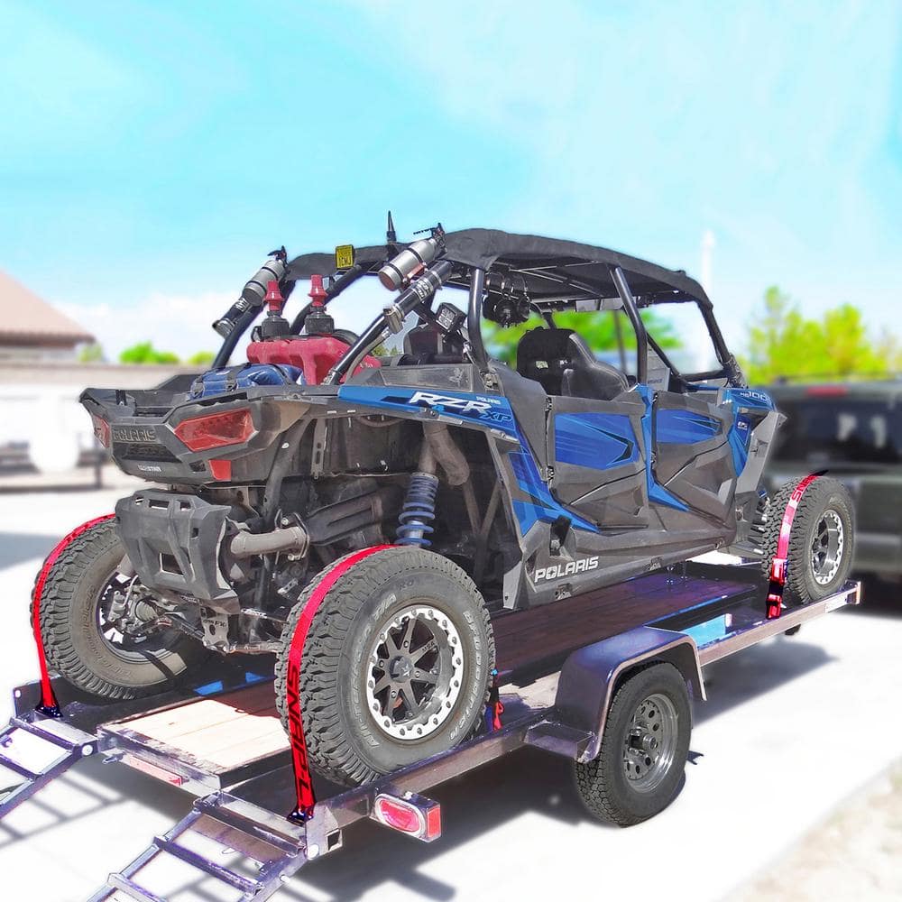 16 ft. x 2 in. Ratchet Strap System with E-Track Singles and Hardware - Hercitys