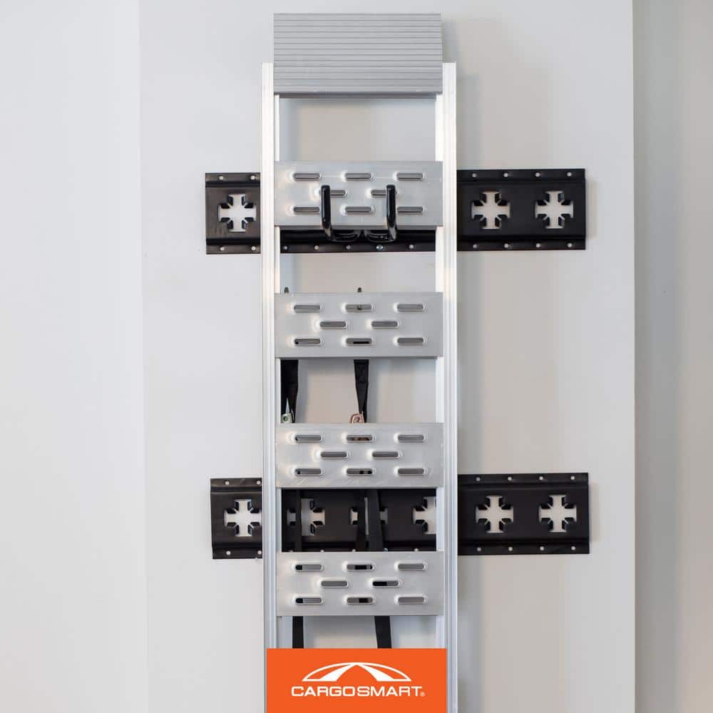 24 in. Matte Black X-Track Rail – 1 pack - Hercitys