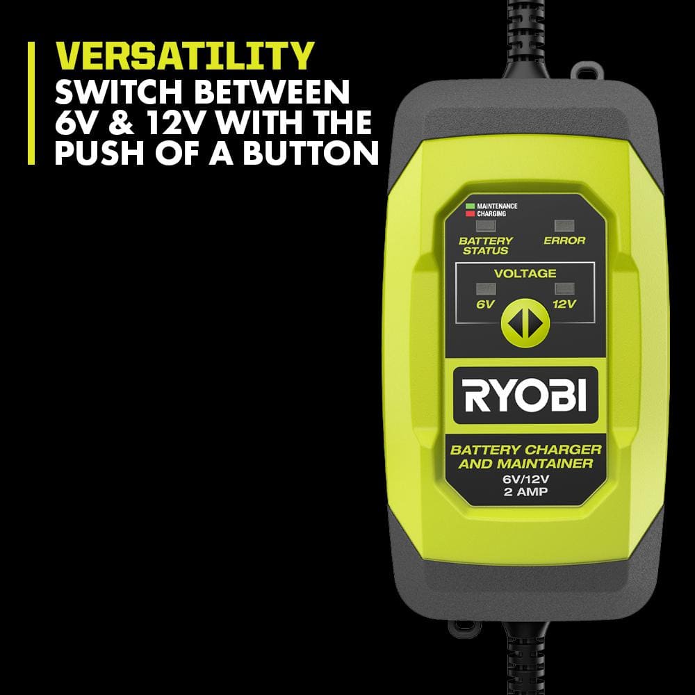 2 Amp Battery Charger and Maintainer - Hercitys