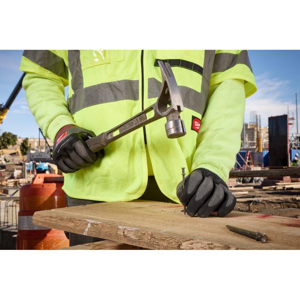 2X-Large Anti-Vibration Cut Level 4 High Dexterity Nitrile Dipped Glove - Hercitys