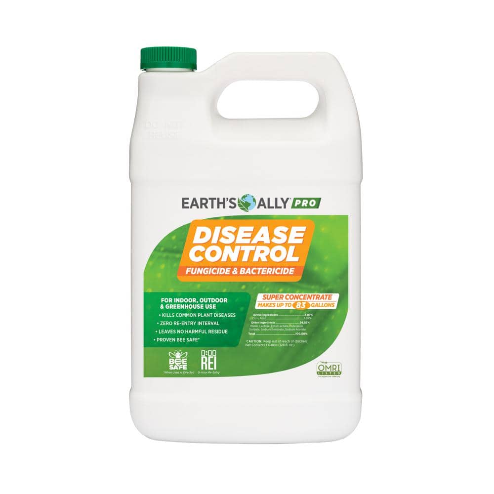1 Gal. Disease Control Concentrate Fungicide and Bactericide for Orchards, Food Crops, Ornamentals, Lawn - Hercitys